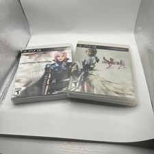 Final Fantasy XIII Lightning Returns & XIII-2 PlayStation 3 Game Lot CIB