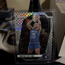 2024 Panini Prizm WNBA Courtney Williams Minnesota Lynx Silver Checkerboard #79