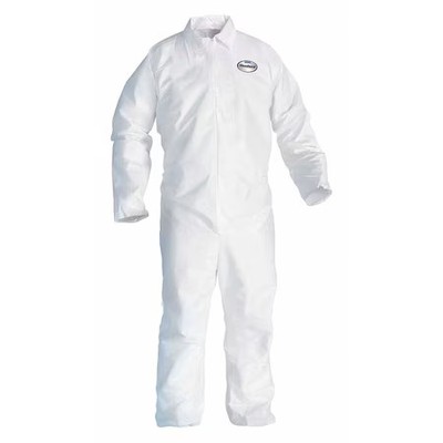 Kleenguard 49005 Disposable Coverall, White, 2Xl, Pk24
