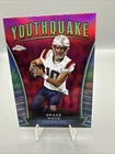 2024 Topps Chrome - Youthquake Drake Maye #Y-2 Pink Refractor (RC)