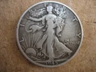 1945 S. USA Half Dollar Rare & Fine Silver Coin.