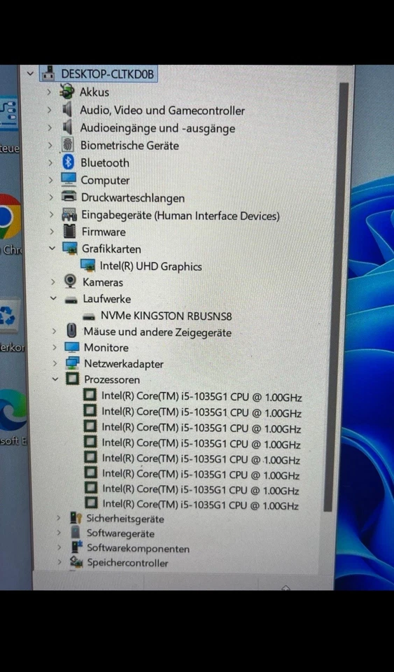 Business Acer Swift 5 UltraBook SF514-54T Blue 8ram/512SSD/win11neu/Touch💡Keys - Bild 2 von 4