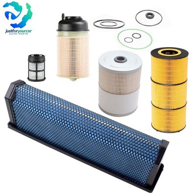 Engine Air Filter Kit Fits for Freightliner Cascadia DD15 DD13 DD16 DD Series
