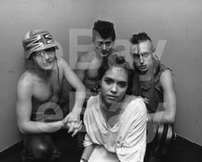 Bow Wow Wow Annabella Lwin, David Barbarossa, Matthew Ashman 10x8 Photo