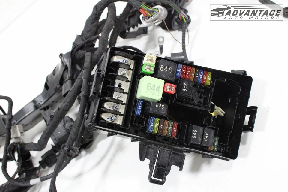 2018 AUDI A3 QUATTRO 8V 2.0L MOTOR COMPARTIMENTO FIO CHICOTE DE FIOS CABO FABRICANTE DE EQUIPAMENTO ORIGINAL - Imagem 4 de 4