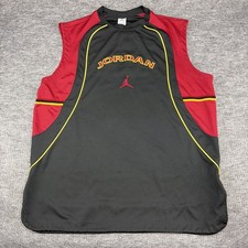 Vintage Nike Jordan 'Jumpman 23' Black Jersey - Men's size 2XLarge