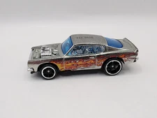HOT WHEELS ZAMAC PLYMOUTH BARRACUDA UNSPUN SAMPLE VERY NICE