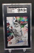 Juan Soto SGC 9.5 2019 Panini Diamond Kings Signatures Holo Silver /35 Auto 