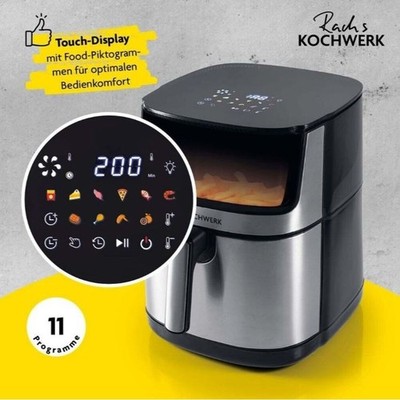 RACH's KOCHWERK - XXL AIRFRYER - HEIßLUFTFRITTEUSE - 7,5 LITER - NEUWARE