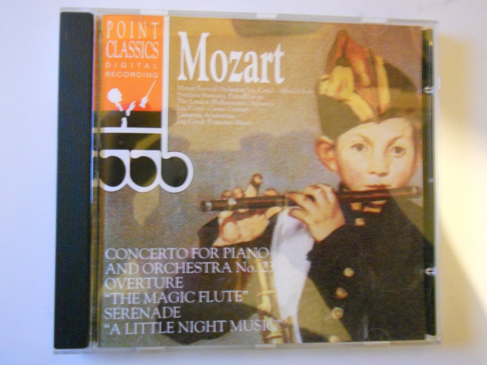 Концерт В.А. Моцарта для флейты 1/2 (CD)