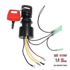 Boat Ignition Switch with 2 Keys Compatible with Mercury Sierra Mariner