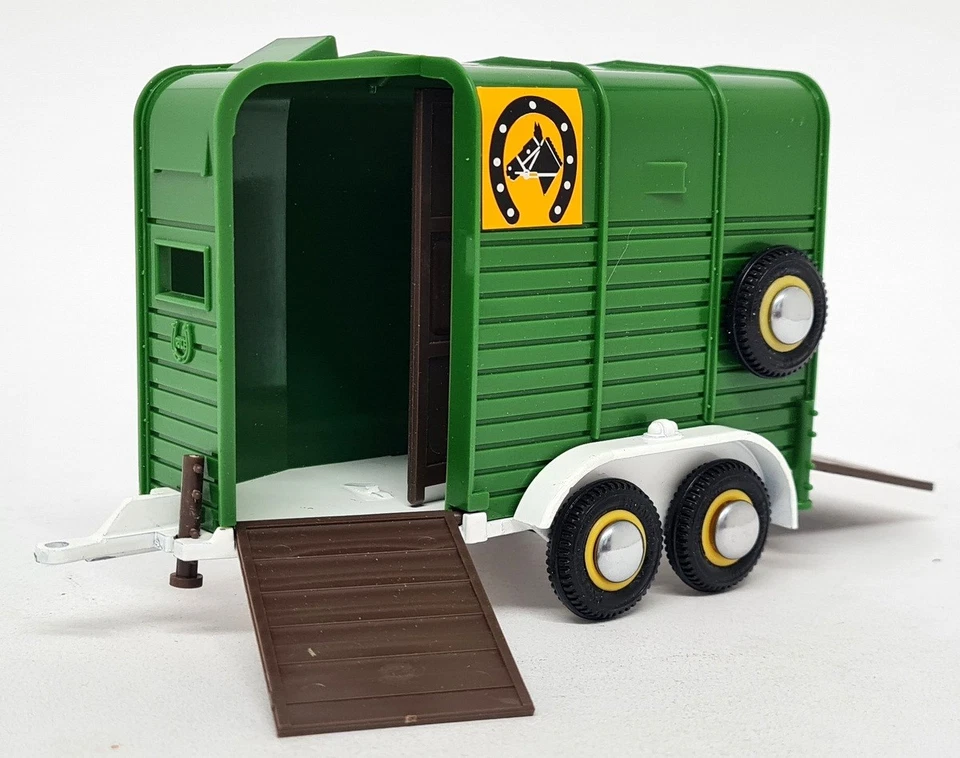Britains 1/32 -Double Horsebox Trailer & Horse 9562 Model Farm Vehicle - Image 3 of 4