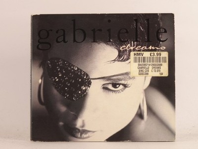 GABRIELLE DREAMS (B23) 7 Track CD Single including Picture Sleeve GO BEAT