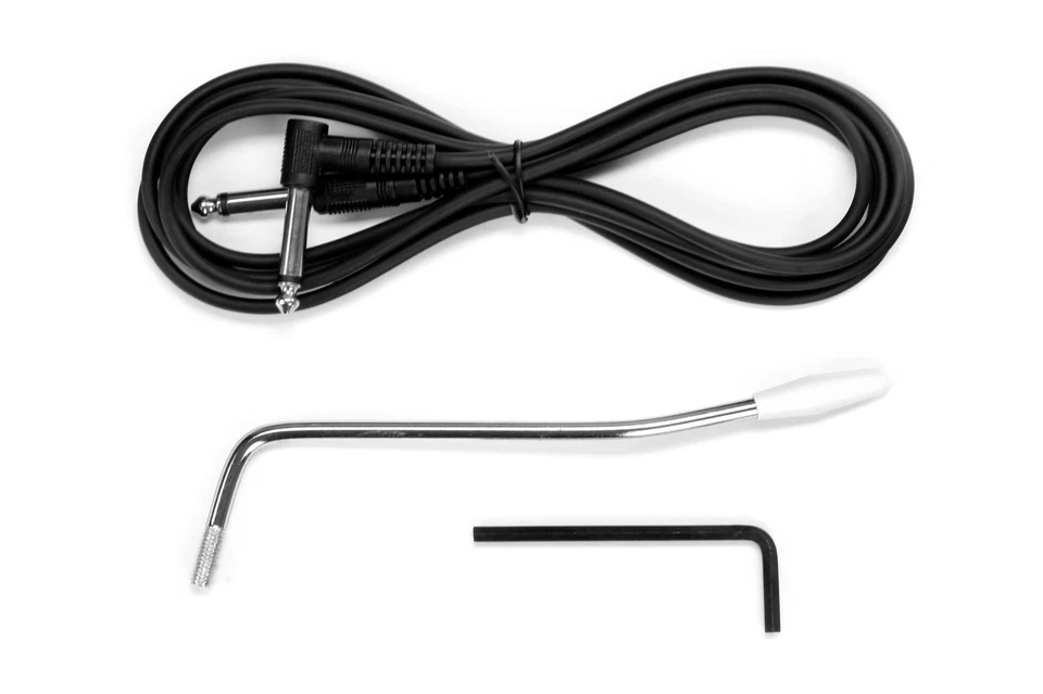 Set Chitarra Elettrica Mancina Supporto Accordatore Tracolla Amplificatore Nero - Immagine 4 di 4