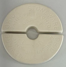 Ohio Stoneware 3 Gallon Preserving Crock Weight Set NEW