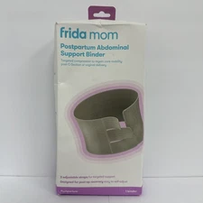 Frida Mom Belly Binder Postpartum Recovery Natural Delivery & C Section Open Box
