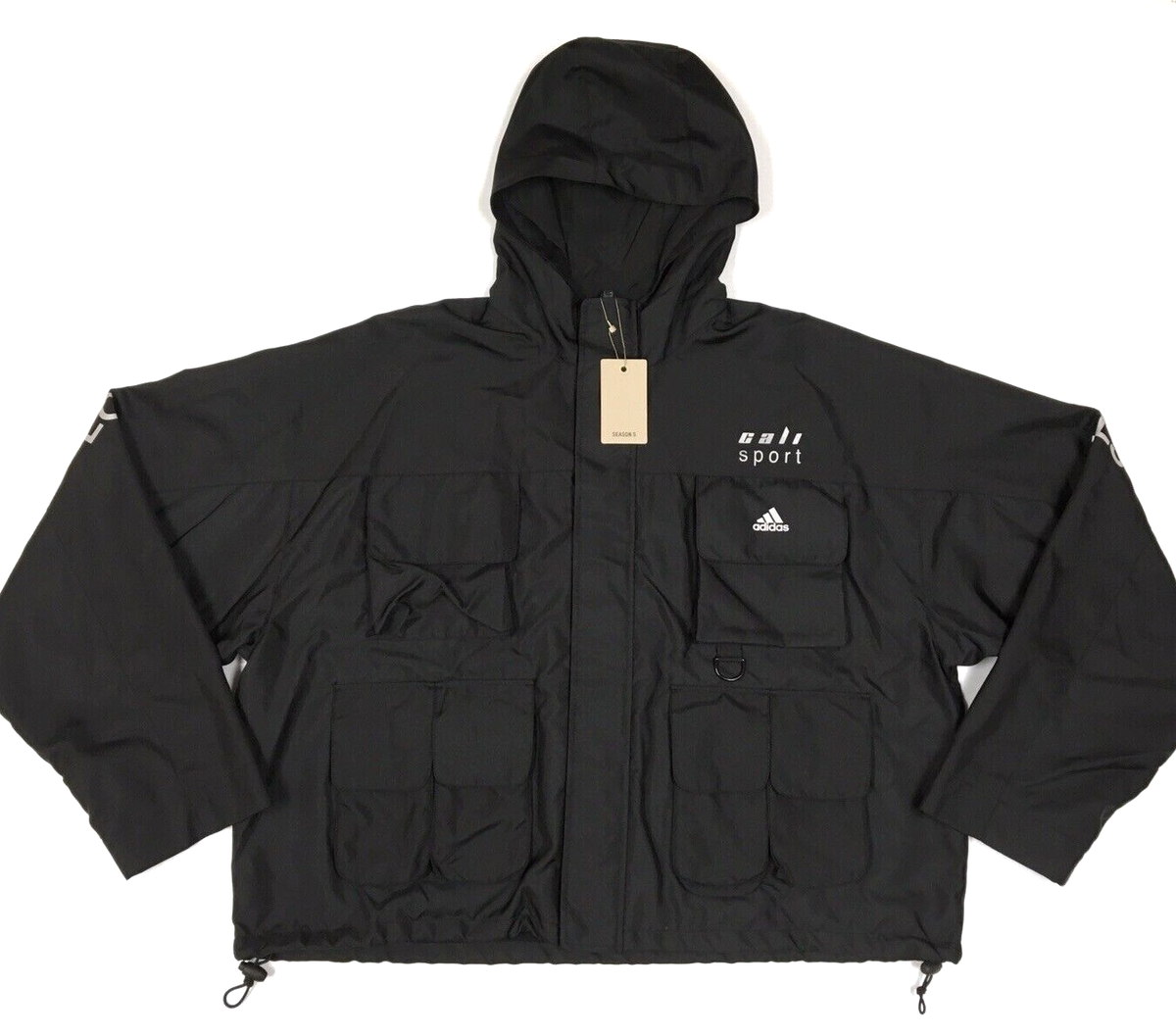 Yeezy Adidas Calabasas Sport Parka S 美品 Adidas x Yeezy Season 5 Sport Parka Jacket Black Men's Size Medium