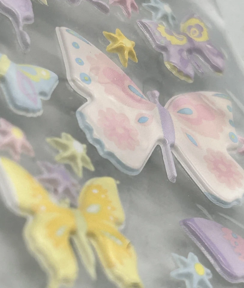 EK Success Sticko Dimensional Butterflies Stickers 41 Pcs Scrapbooking NEW - Image 4 of 4
