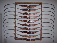  Collector Bow Rack Holds 10 Long or Recurve ...