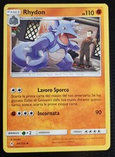 RHYDON 94/214 in Italiano POKEMON SOLE LUNA Legami Inossidabili