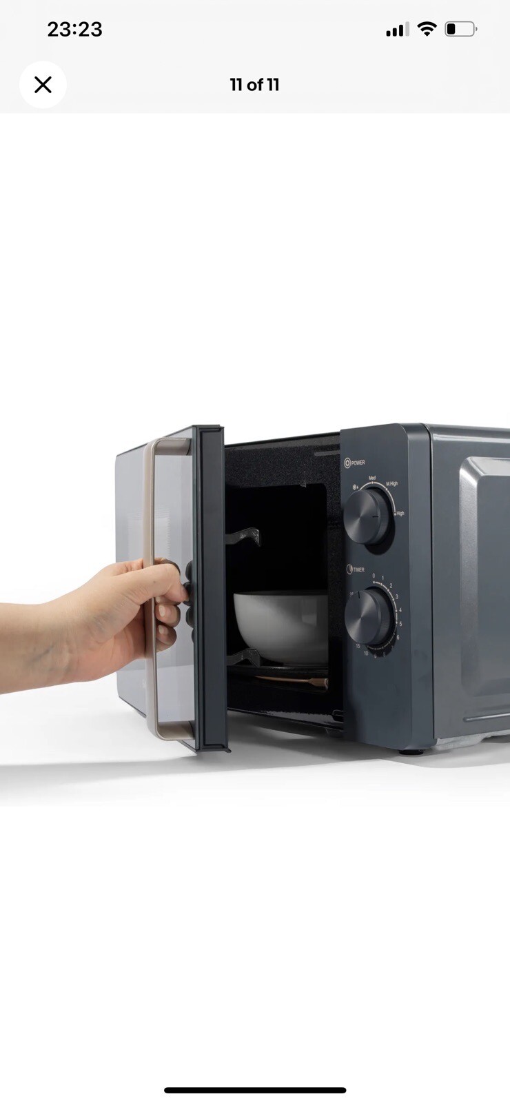 Salter 3KW Kettle 4 Slice Toaster Microwave Set Matching Kitchen Blue