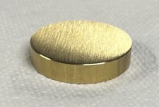 1-5/8 BRASS DISC 1/2 LONG 1.625 ROUND BAR 360 BRASS ROD MADE IN USA