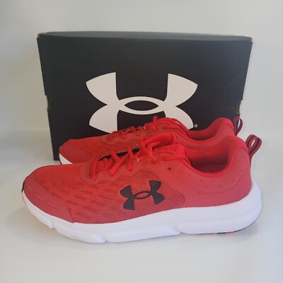 Under Armour UA Charged Assert Red Black Men s Size 10