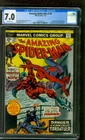 Amazing SPIDER MAN 134 CGC 7.0 1st Tarantula Romita art 7/1974