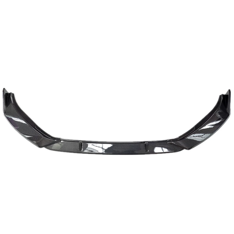 Para 18-20 Skoda Octavia Wagon ABS estilo fibra de carbono para-choque dianteiro spoiler labial - Imagem 3 de 4