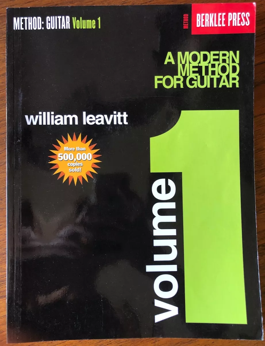 A Modern Method for Guitar Volume 1 by William Leavitt eBay
