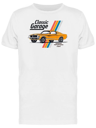 Classic Muscle Car Graphic Tee Men's 