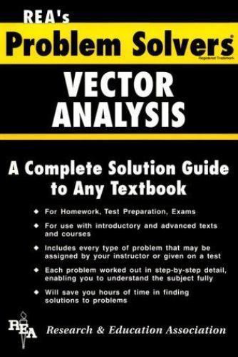 Problem Solvers Solution Guides: Vector Analysis Problem Solver by ...