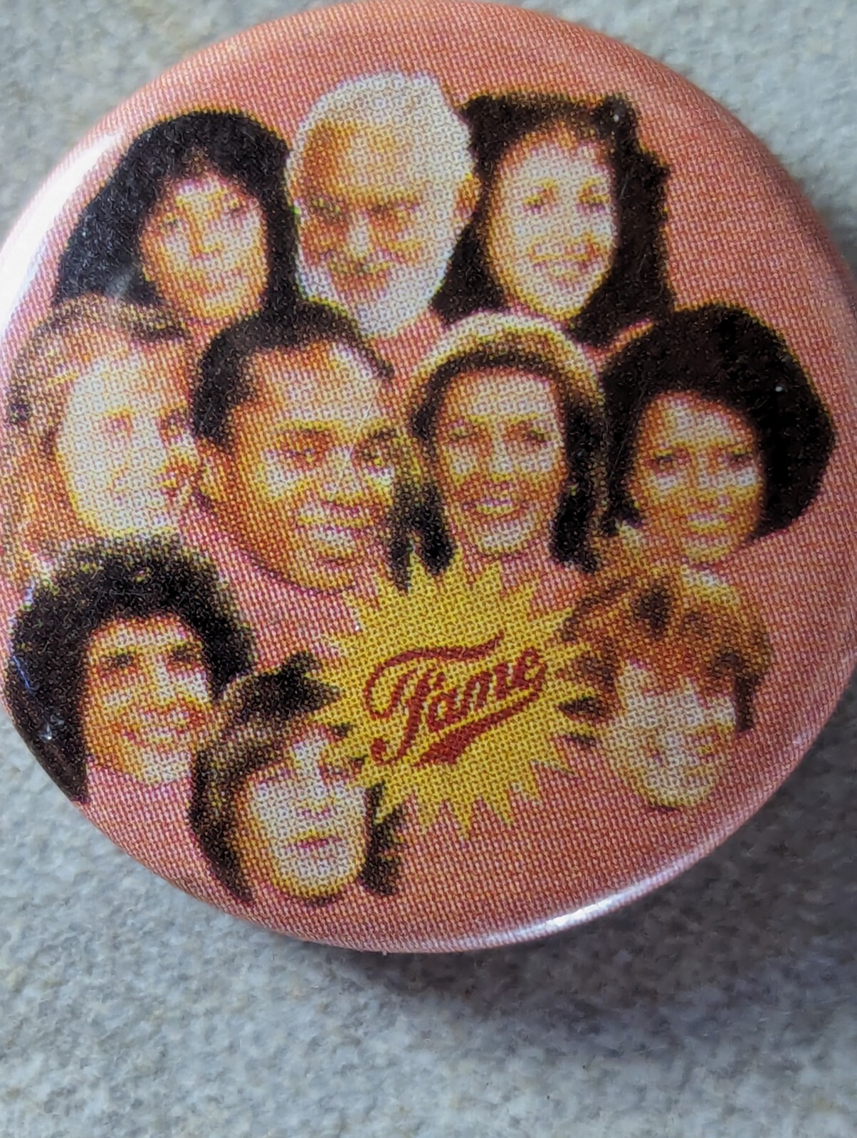 Vintage 80s FAME Pin Badge Purchased Around 1986 TV Film image 2