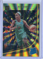 2019 Panini Donruss WNBA ASIA DURR RC RATED ROOKIE #96 GOLD LASER PARALLEL #3/10