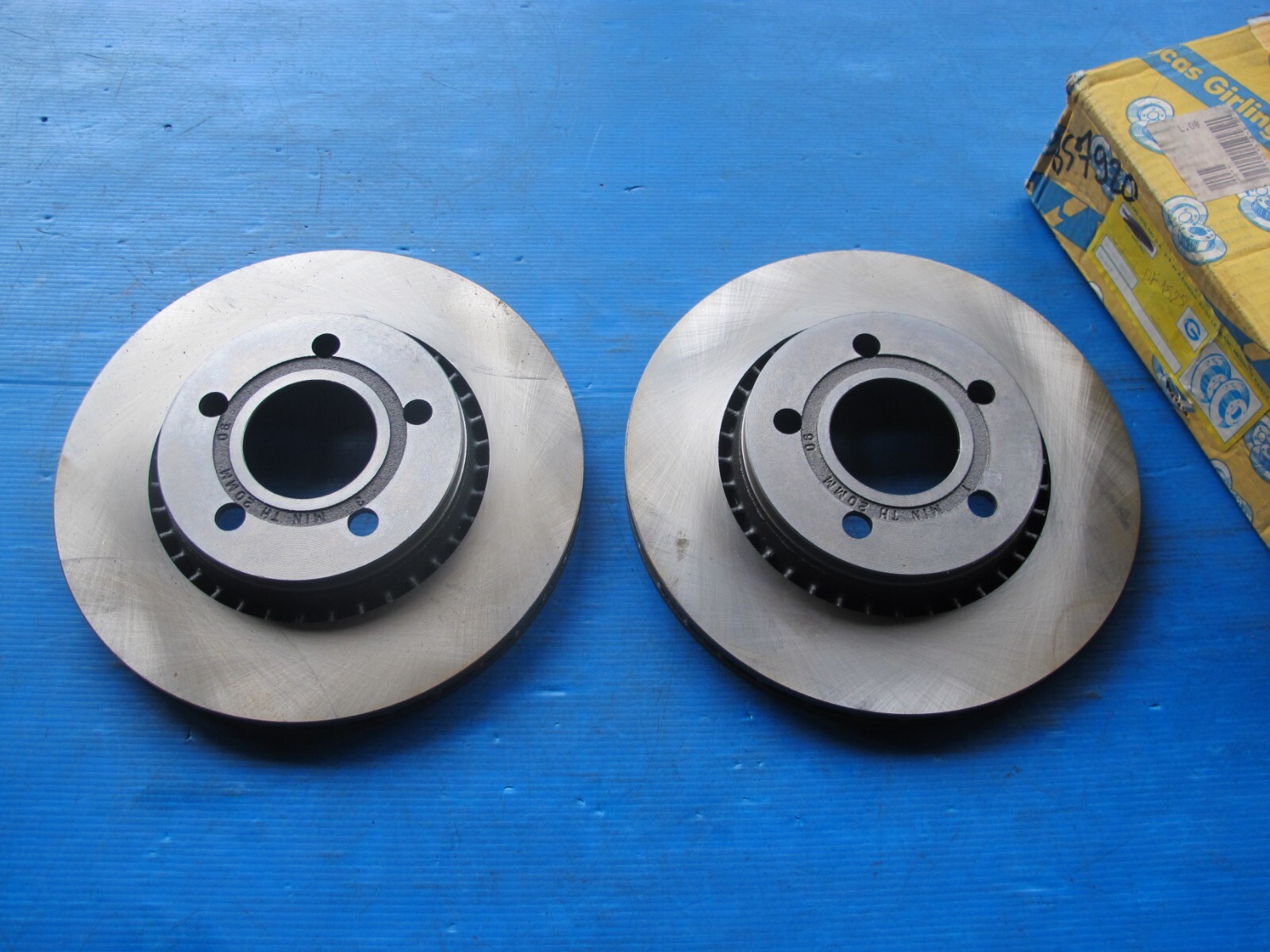 Disques de freins avant Lucas, finition de précision pour Audi 5000