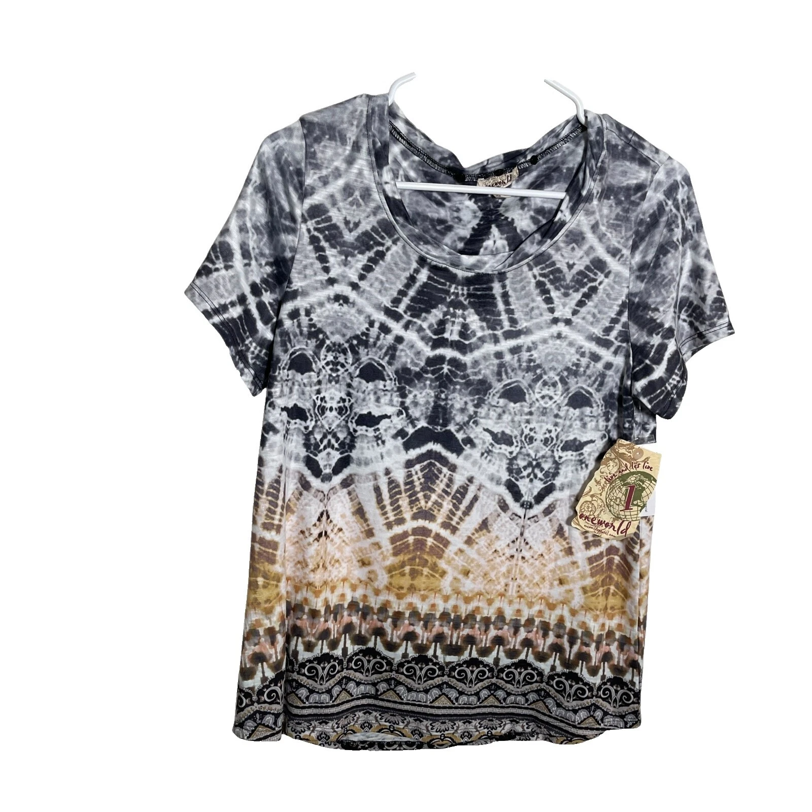 Tops Sólido One World para Mujeres