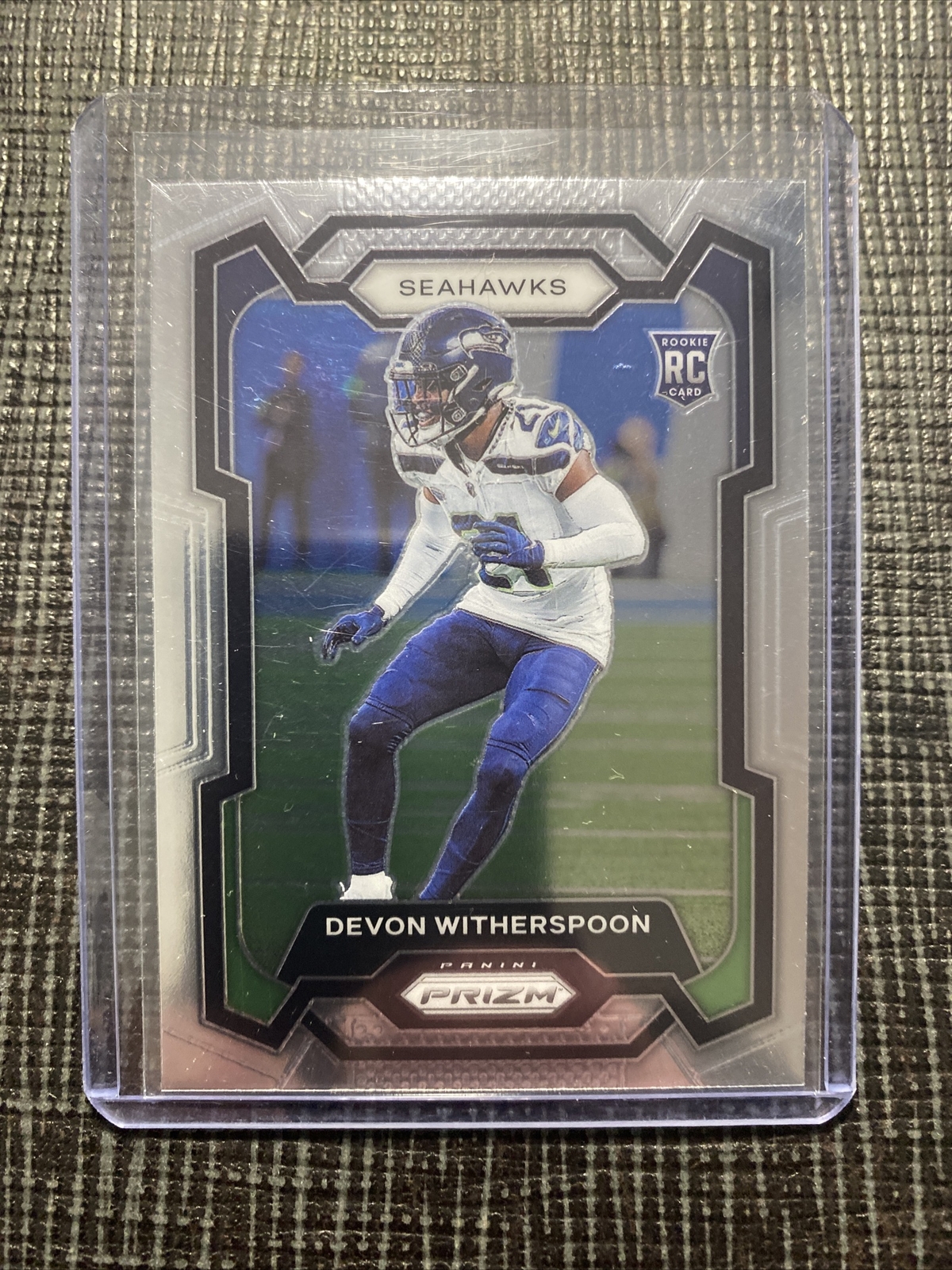 Devon Witherspoon 2023 Prizm Base Card RC Rookie Card Seattle Seahawks