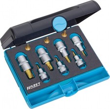 HAZET Tool Set TORX 6.3mm 1/4 10mm 3/8 12.5mm...