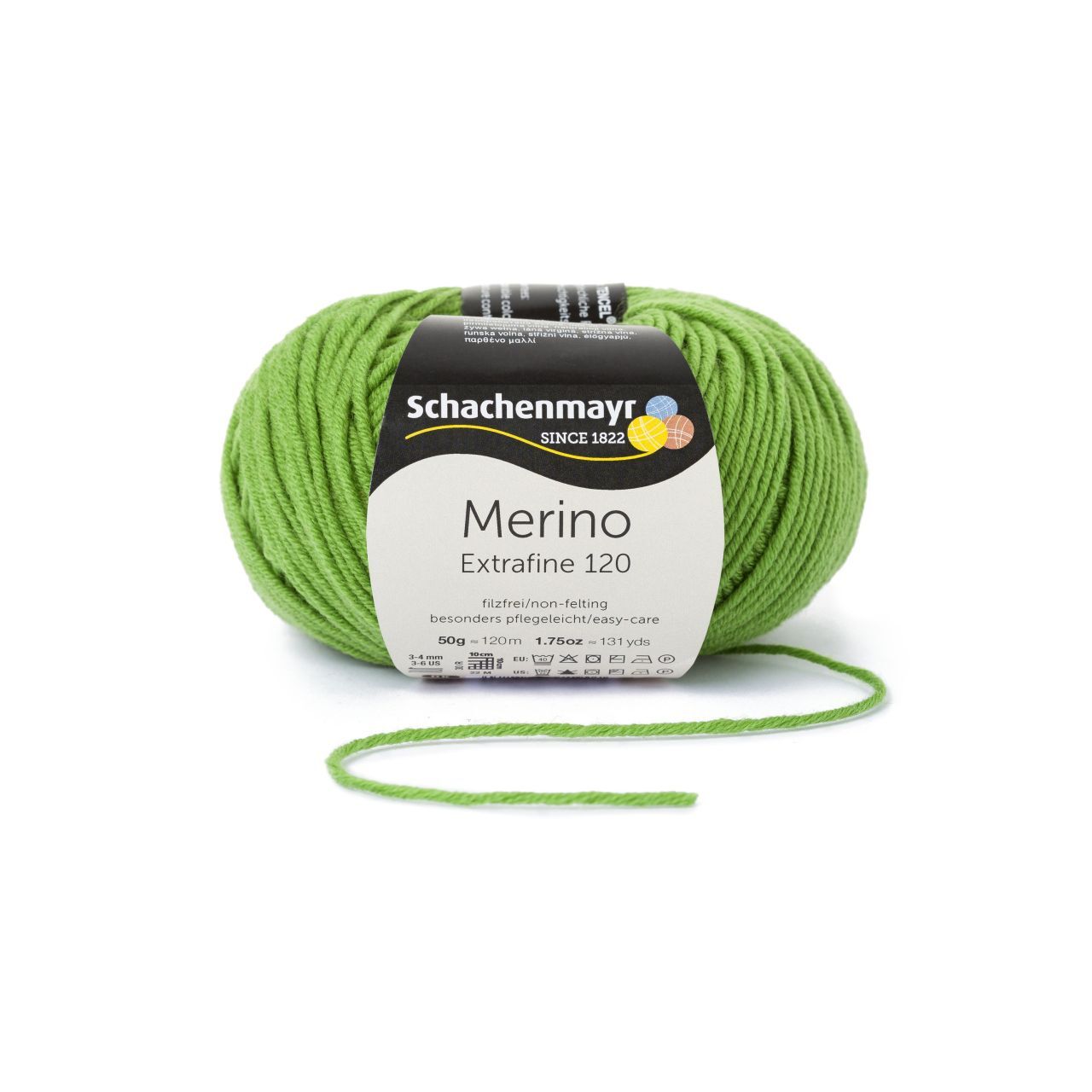 Merino Extrafine 120 By Schachenmayr - Apple (00173) - 50 G/Approx. 120 M Wool
