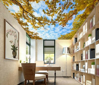 3D Sky Branches A211 Ceiling WallPaper Murals Wall Print Decal Deco AJ WALL Fay