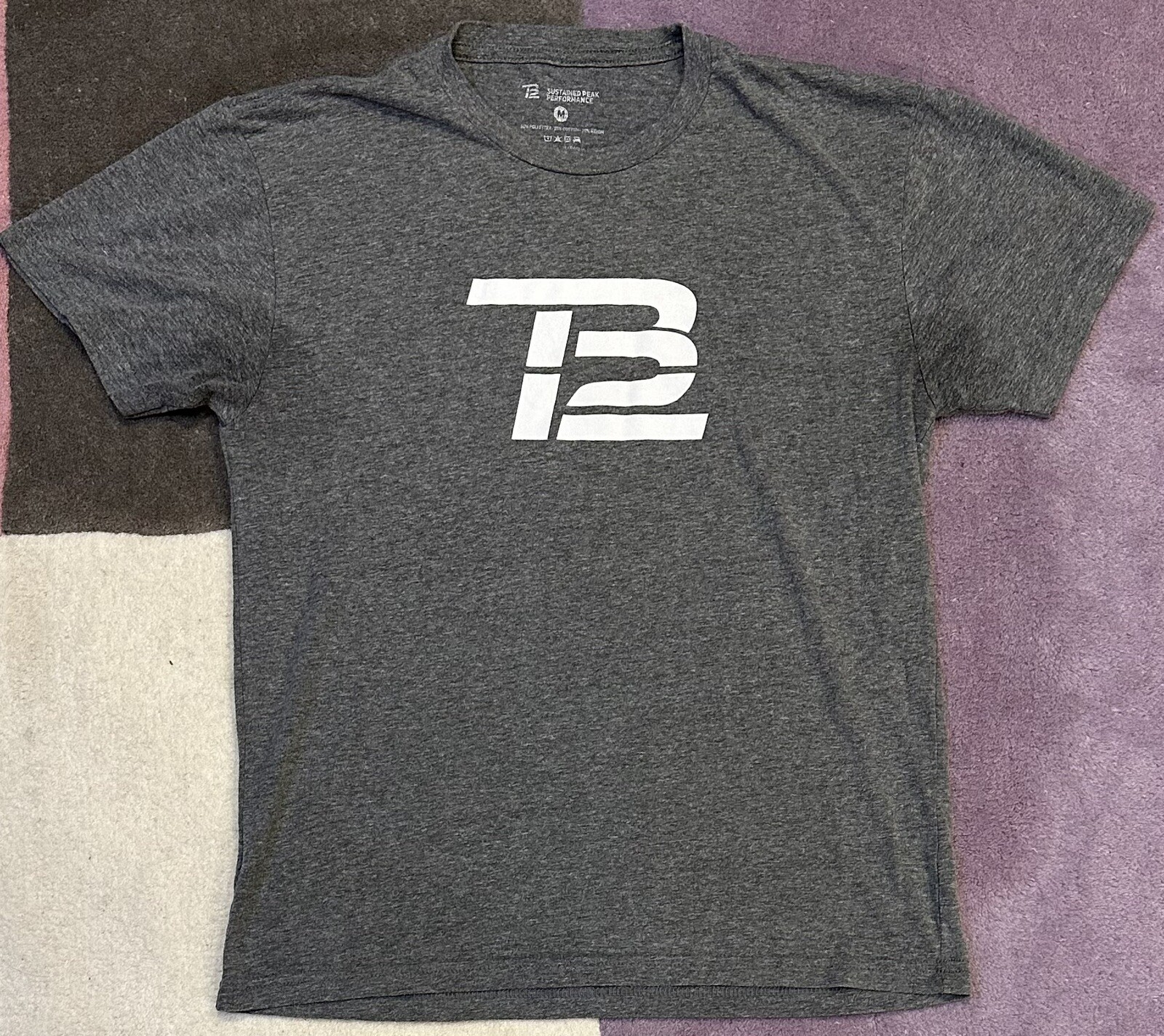 TB12 Tom Brady Logo Authentic Training T-Shirt Men’s … - Gem