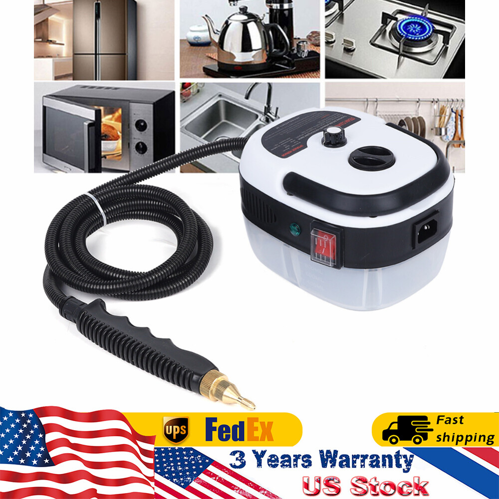 Powerful USA-Made Steam Cleaner for Carpets, Upholstery, Leather & Windows-image