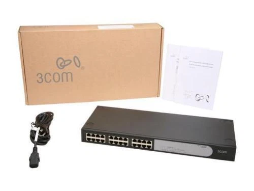 3Com Gigabit Ethernet (1000-Mbit/s) Unmanaged Enterprise Network