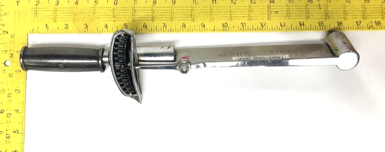 Sturtevant Richmont Flat Beam Memory Torque Wrench 1/2 Inch Drive S-300-1 USED