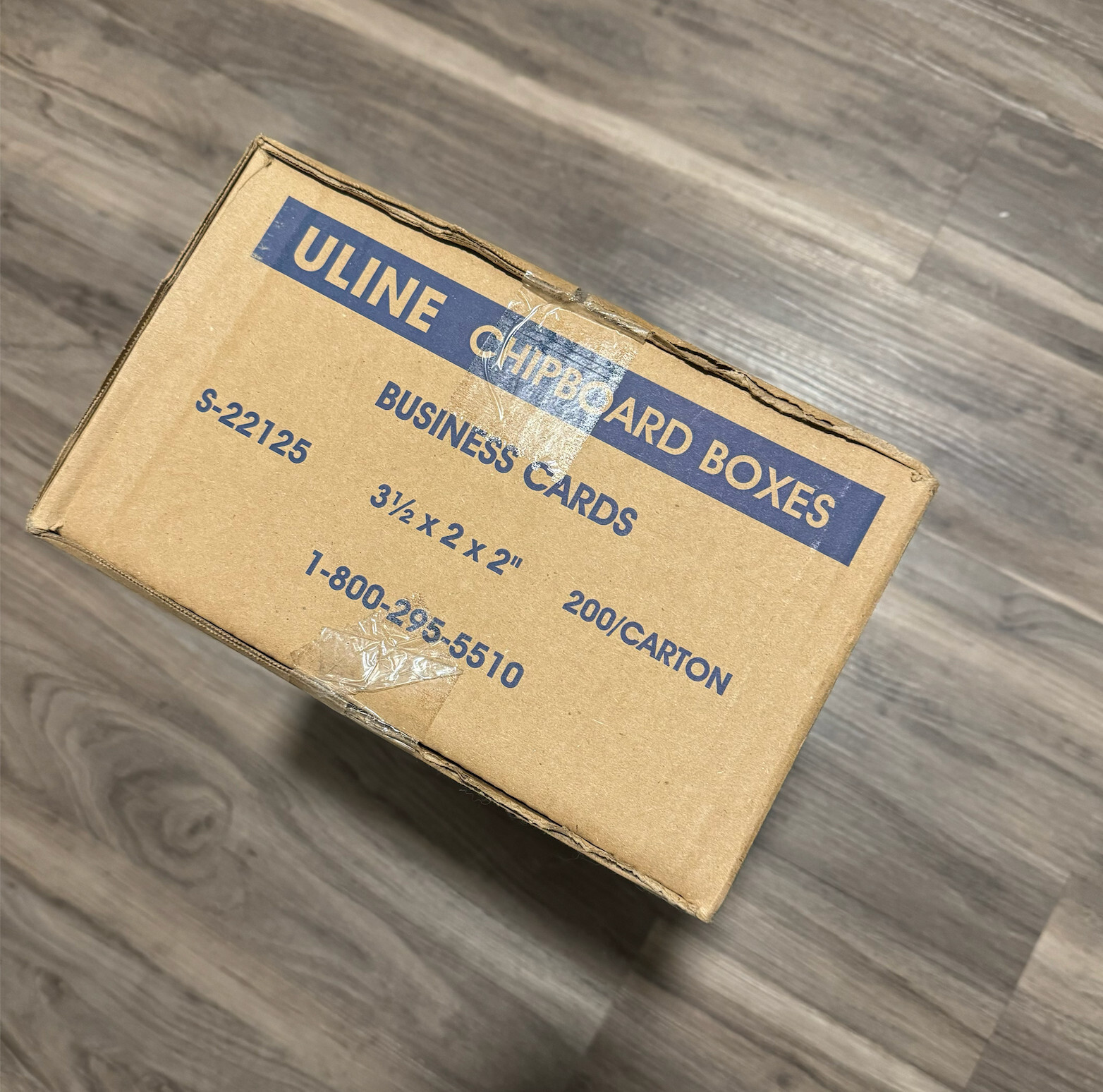 Uline White Business Card Boxes 3 1⁄2 x 2 x 2" 200 per pack eBay