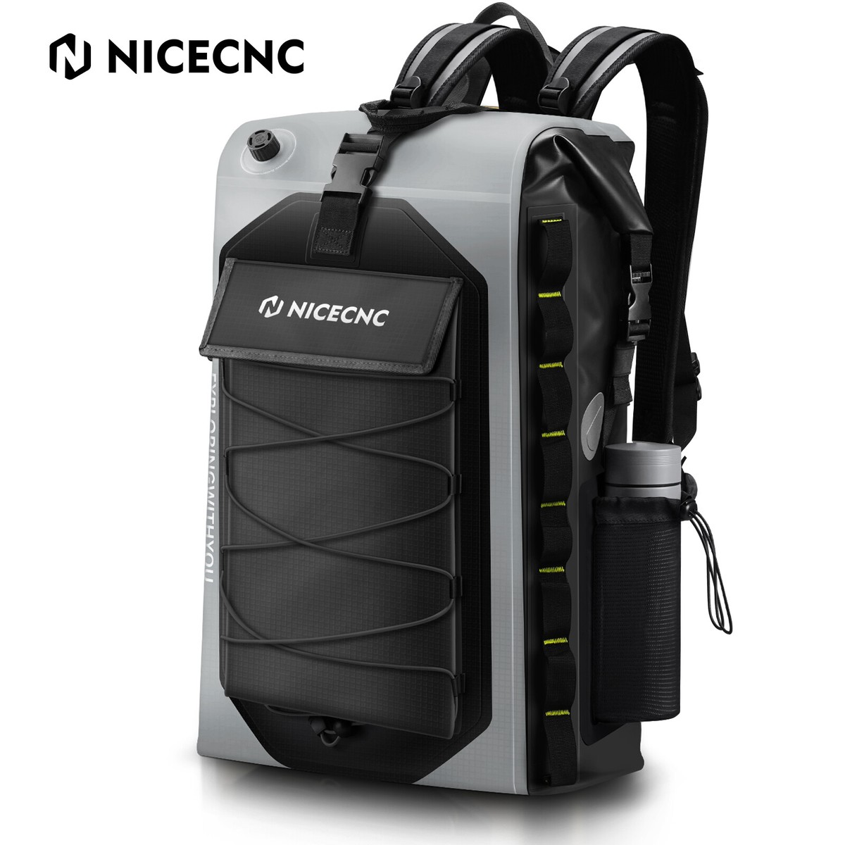 40L Waterproof Motorcycle Rear Seat Dry Bag Roll Backpack Travel