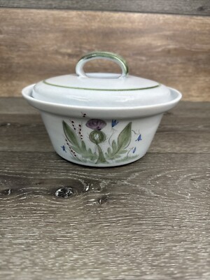 Buchan THISTLEWARE Stoneware 1.5 Qt Round Covered Casserole Dish