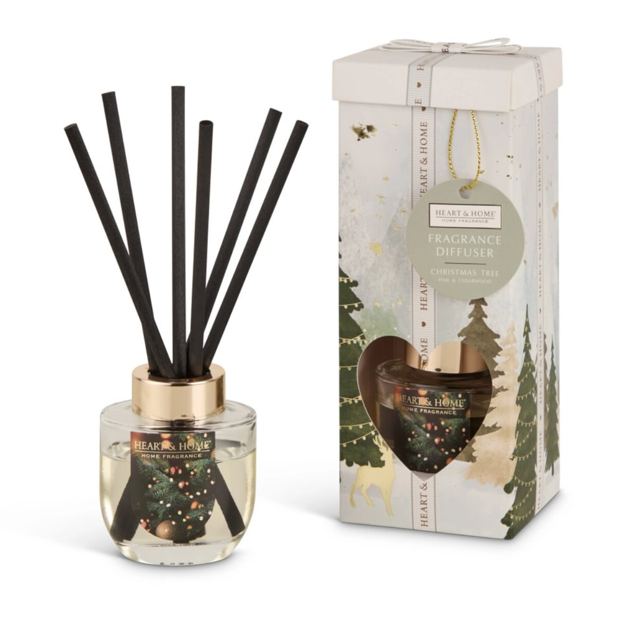 Diffuseur à bâtons Sapin de Noël : parfumer sans fumée votre intérieur festif