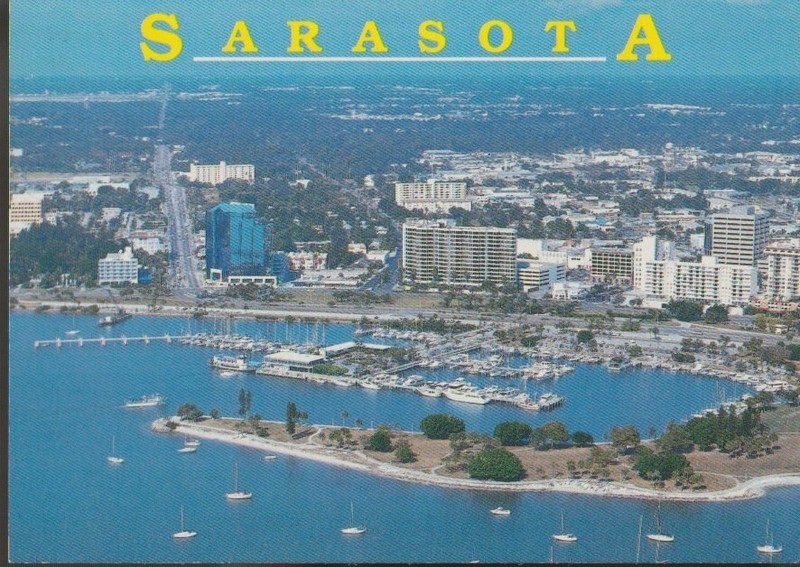 Unposted Postcard "Sarasota, Florida"