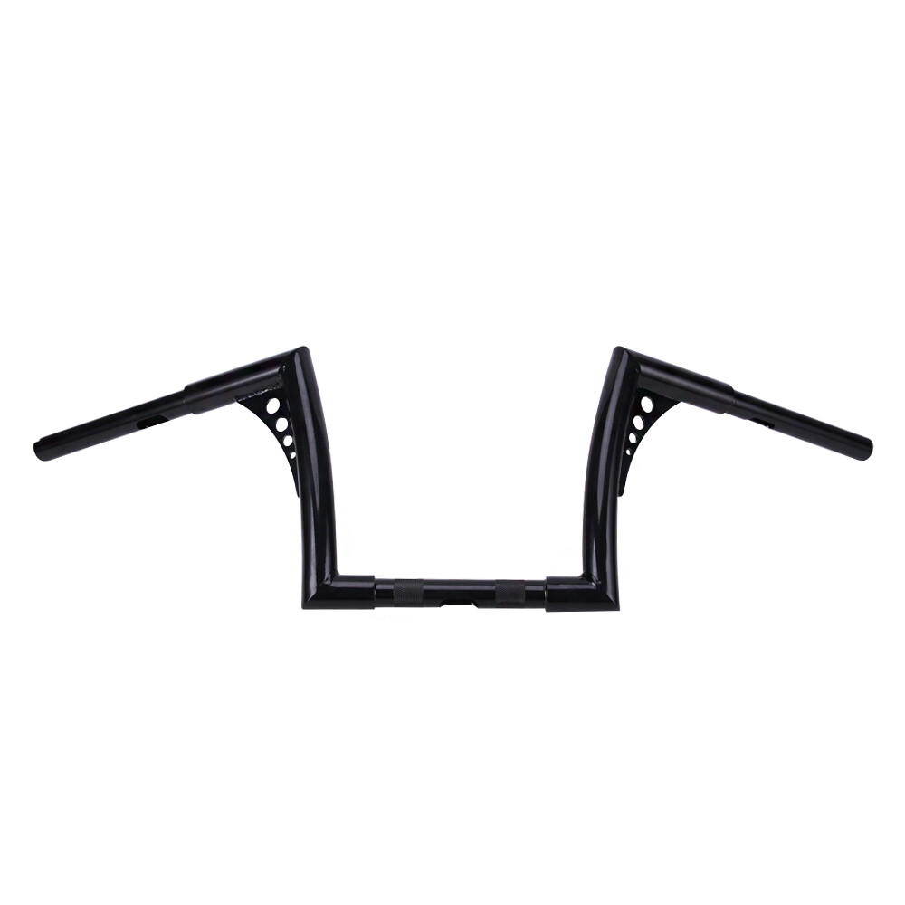 10" Rise Ape Hanger Handlebar For Harley Sportster Softail Fatboy Dyna FLST FXST